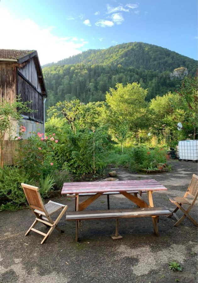 Séjour chez l'habitant Homestay Fougax-et-Barrineuf Exterior foto